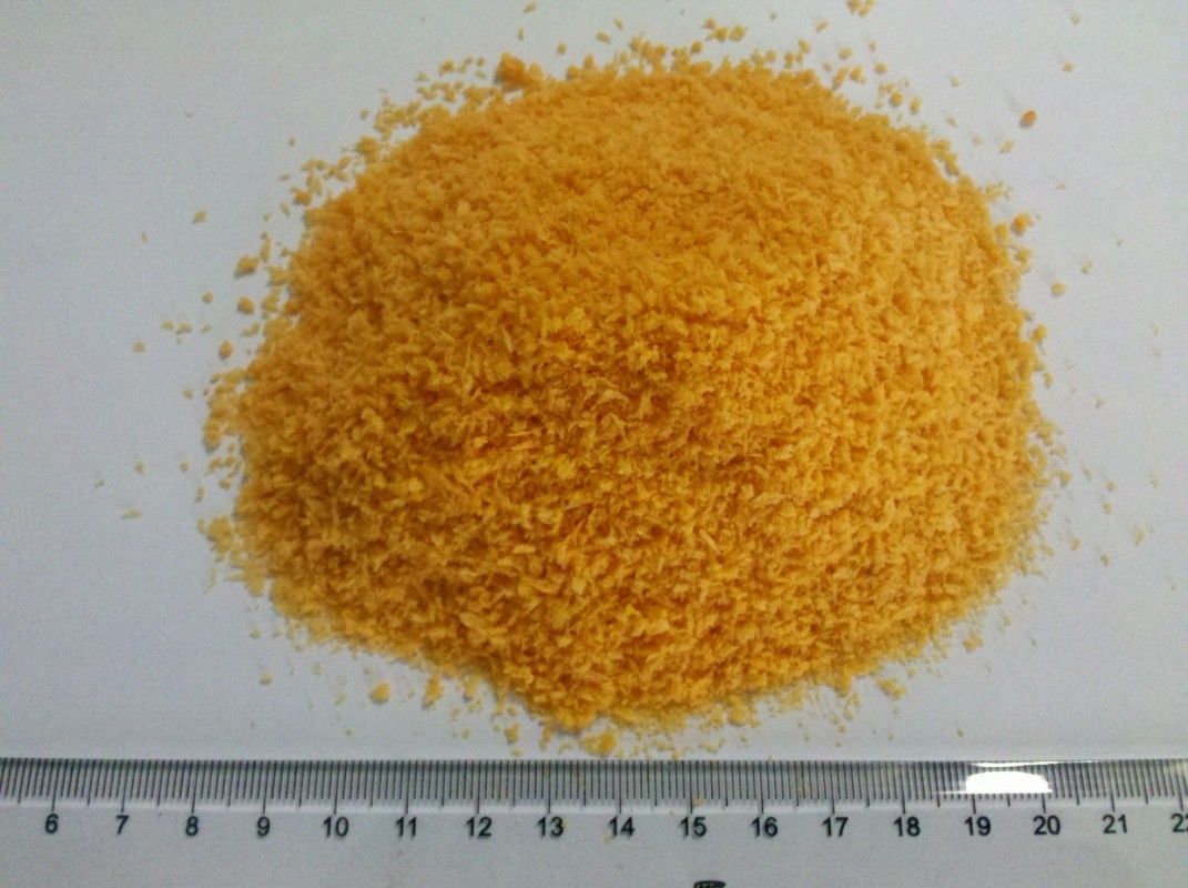5mm forma de agulha amarelo Panko migalhas de pão HACCP certificado para fritar camarão ou frango