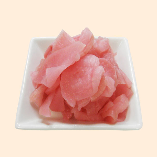 Sushi cor-de-rosa Ginger Pickled Ginger Pink do gosto ácido por atacado para o sushi japonês da culinária