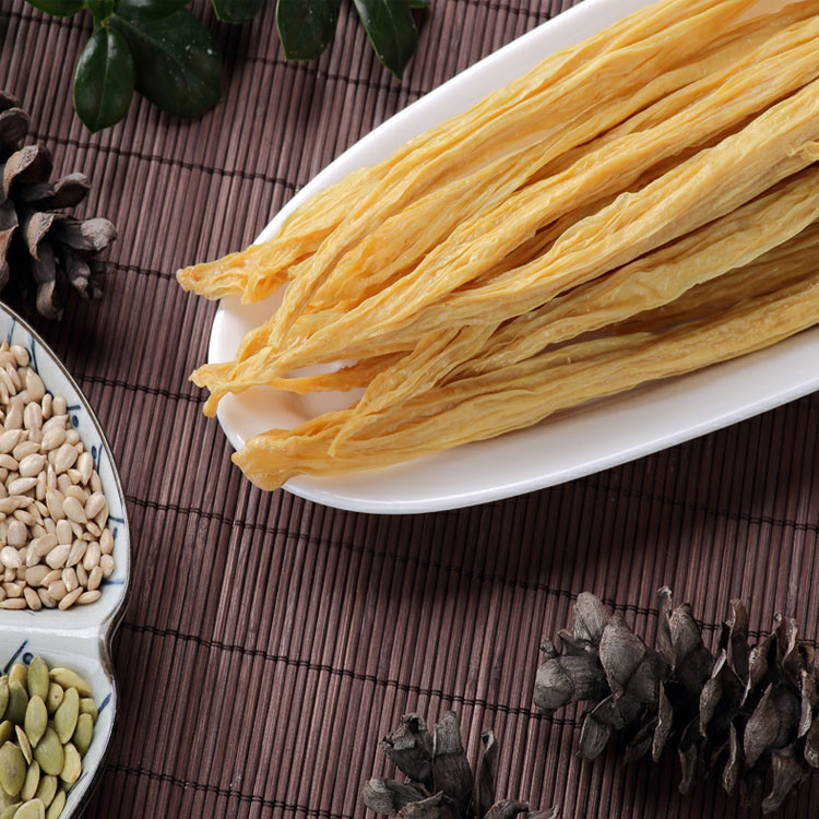 500g de água de soja amarelo brilhante Tofu batons de pele batons de feijão cozido para um lanche rico em proteínas saudáveis
