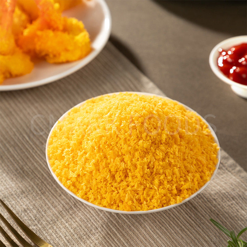 Cmk Branco ou Amarelo Panko migalhas de pão crocante amarelo / branco / laranja migalhas de pão para refeições deliciosas