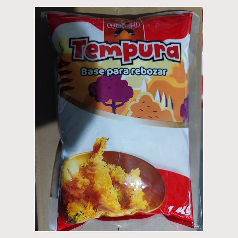 Farina de Tempura de estilo japonês Tempura de trigo Farina de Tempura crocante e deliciosa fritura por 18 meses
