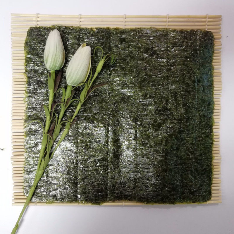 21*19cm Largura total Alga marinha assada Nori 100 50 folhas / saco