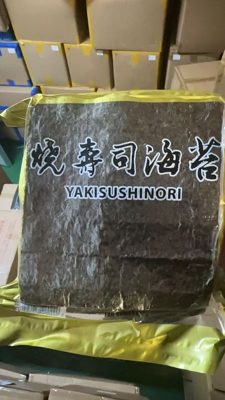 Fornecimento de fábrica Nori Alga assada para Onigiri Nori / Temaki Nori / Sushi Roll