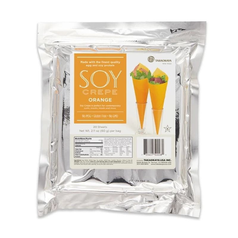 Folhas de Mamenori Creme de soja natural e delicioso para fazer sushi 20 folhas por saco em cores e sabores assortados
