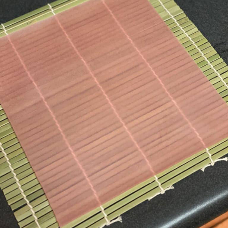 Produto quente 21*19cm Sushi embalado de soja folhas Mamenori para restaurante asiático