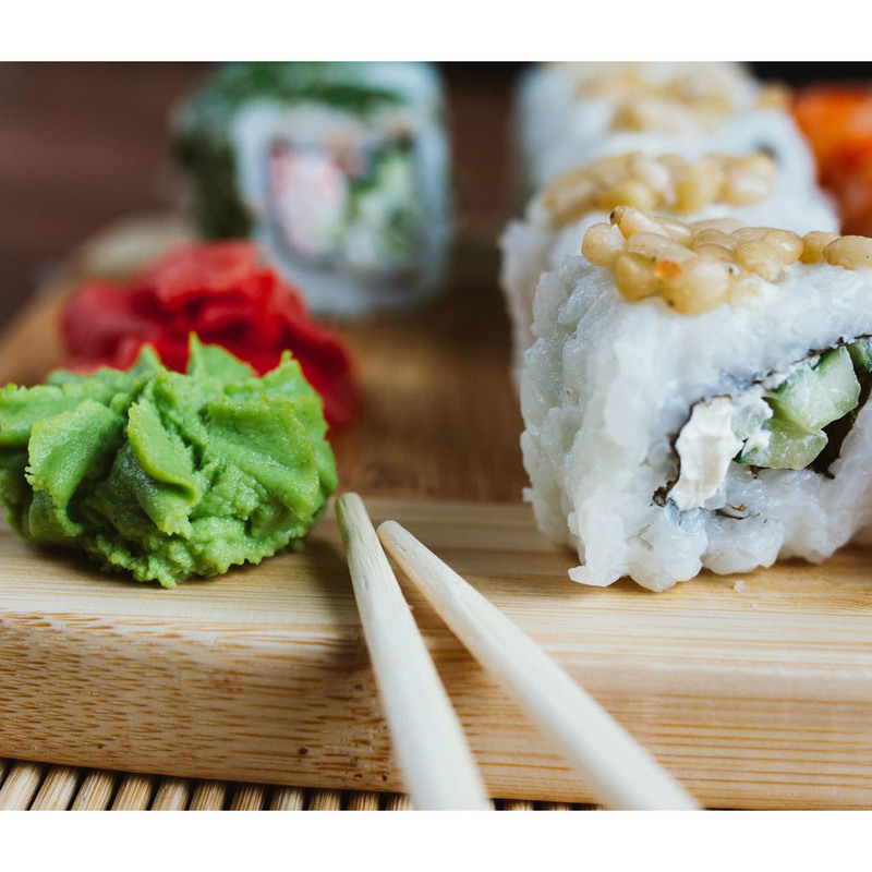 Wasabi em Pó Premium Japonês da Variedade Hokkaido, Feito Somente da Raiz Principal e Seco a Vapor para um Sabor Autêntico