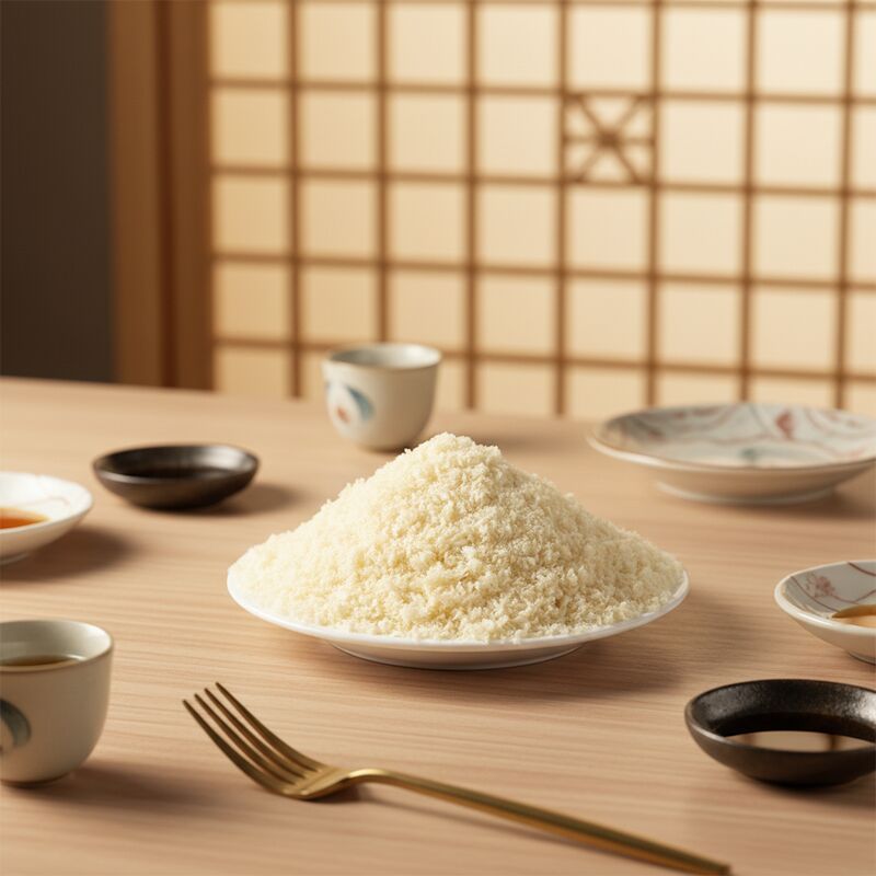 Material de Trigo Industrial Panko com Tamanho de 2-12mm e Umidade Máxima de 10% para Processamento de Alimentos