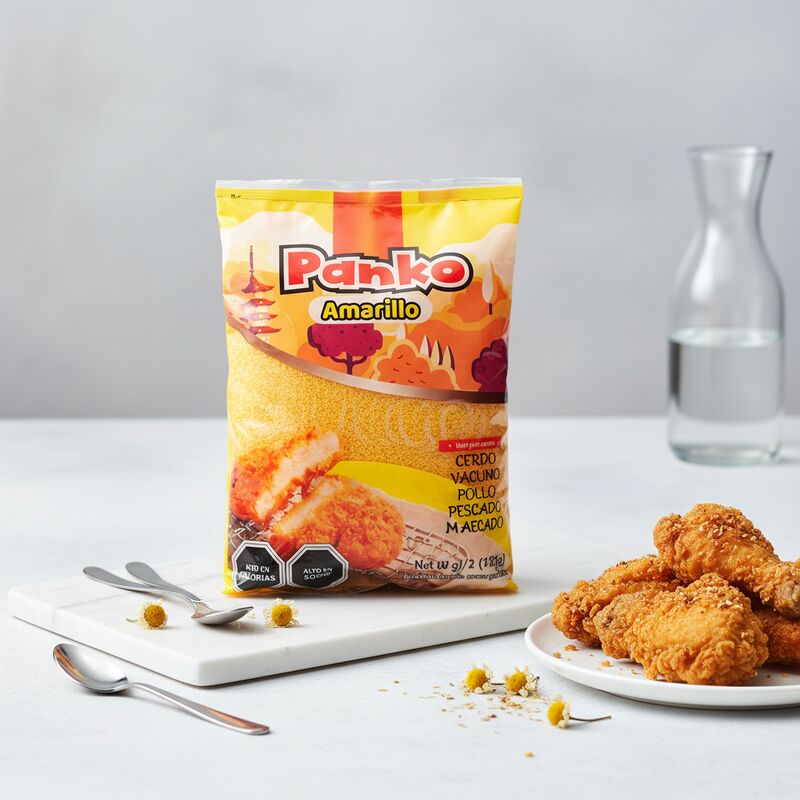 Farinha de Rosca Seca Certificada Halal de 2-12mm com 24 Meses de Validade para Revestimento Crocante