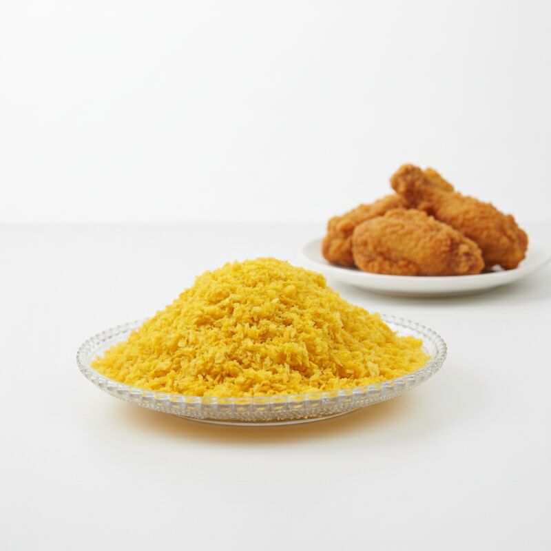 Golden Crispy Japanese Panko Bread Crumbs com tamanho granular de 2-12 mm e vida útil de 24 meses