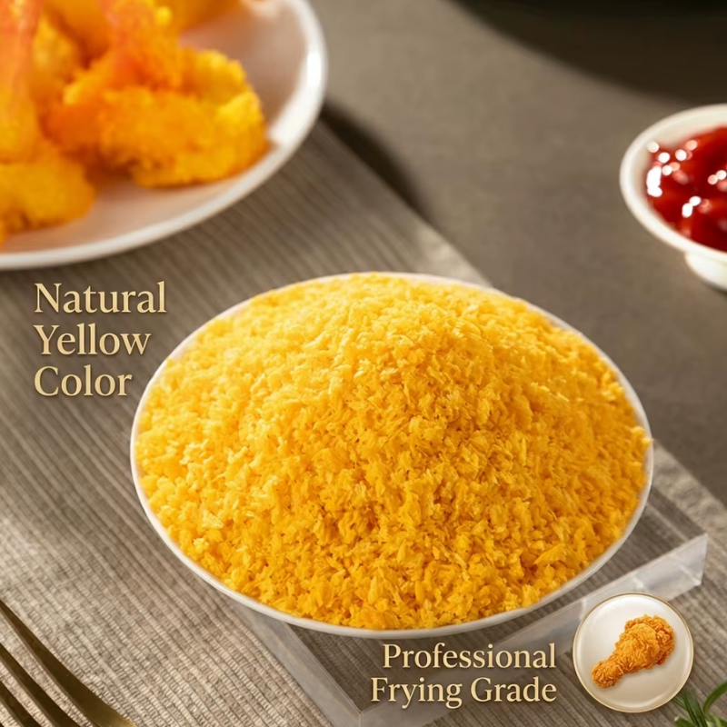 HALAL KOSHER HACCP Certified White Panko Bread Crumbs 4-6mm Dual Certification Export 10kg Bag