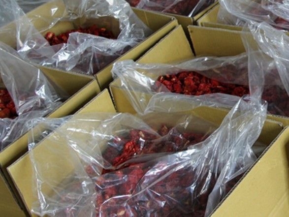 Tipo secado orgânico saudável do cultivo do ar livre do tamanho de Cutted dos tomates meio