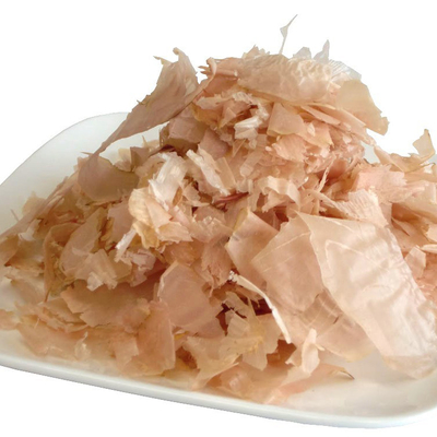 Flocos secados deliciosos do bonito do estilo japonês com bloco de vácuo