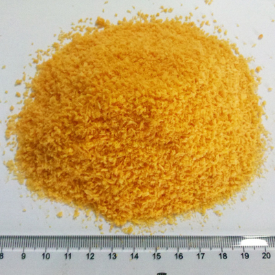 A agulha amarela sem glúten da farinha de Panko dá forma a côdeas de pão ralado 4mm para Fried Chicken