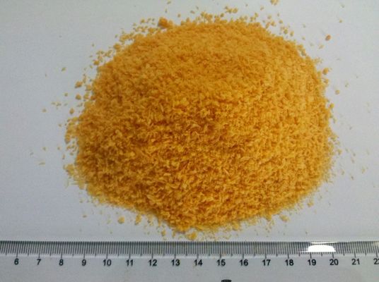 5mm forma de agulha amarelo Panko migalhas de pão HACCP certificado para fritar camarão ou frango