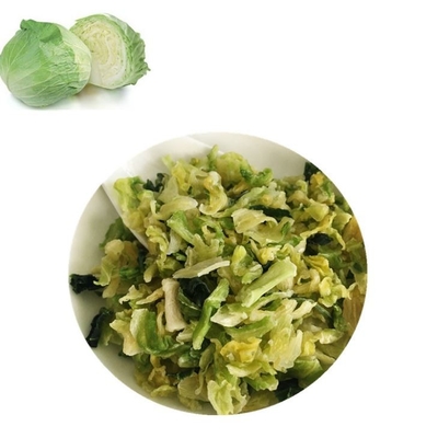 O ISO HACCP secou a couve que o ar secou flocos dos vegetais 15x15mm