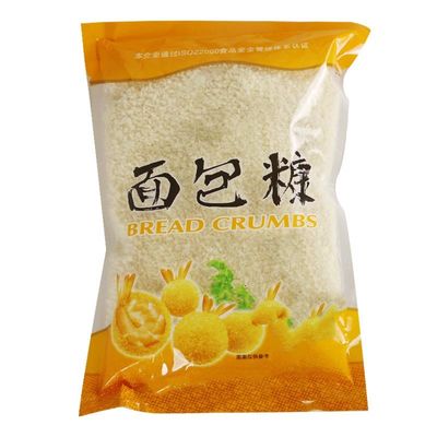 Pão branco Panko Fragmentos Halal HACCP Certificado com 10% de humidade para alimentos fritos