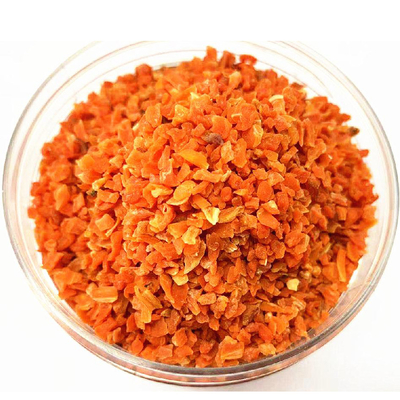 Fritos de cenoura secos ao ar Flocos de cenoura desidratados Alternativa de lanche nutritivo