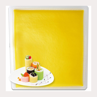 Folhas amarelo estilo Mamenori 20 peças para fazer sushi fácil