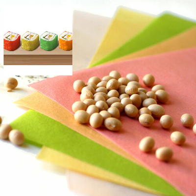 21*19cm Folhas de Mamenori com Papel de Soja Rainbow para fazer Sushi