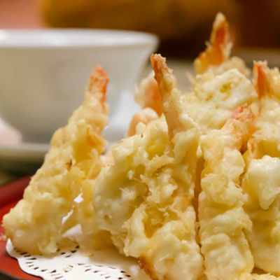 Textura suave farinha de Tempura Kosher para Tempura perfeitamente frita