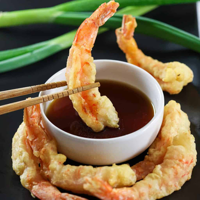 Saborizada farinha de tempura Halal Exterior branco perfeito para criações de bom gosto