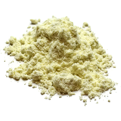 Wasabi picante em pó embalado em sacos sellados