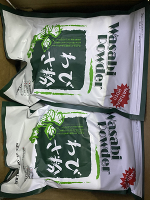 Wasabi em pó puro picante e picante País de origem 2 anos de validade