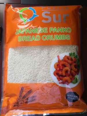 Em sacos, migalhas de pão branco seco / migalhas de pão Panko branco ou amarelo por cmk 18 meses