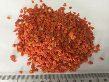 O vegetariano secado lasca 3x3mm saudáveis, carburador desidratado das microplaquetas do vegetal de raiz baixo