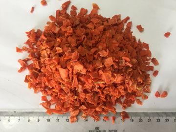 Umidade desidratada de Chips Max 7% da cenoura de HACCP FDA cor alaranjada