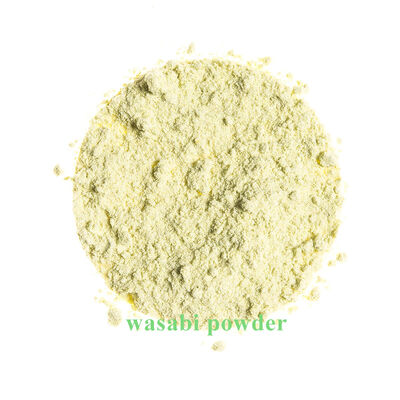 Wasabi em pó de estilo japonês com extrato de Wasabia Japonica, sabor tradicional