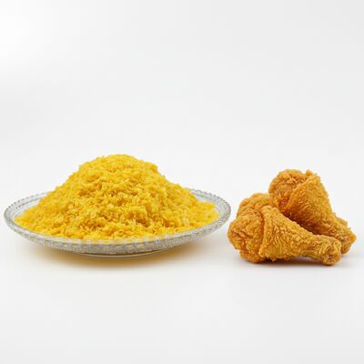Textura crocante Forma granular Fragmentos de pão Panko certificados Halal para fritura de alimentos