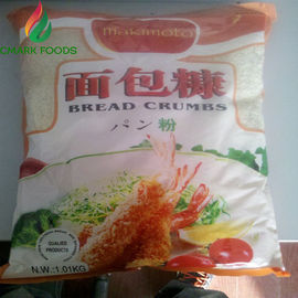 côdeas de pão ralado de Panko do japonês da planície do bloco 1kg de 2mm