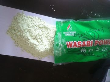 Pó puro do Wasabi dos alimentos verdes do sushi do armorácio