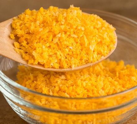 Pães ralados amarelos HACCP de Panko do trigo da umidade 1kg de 10%