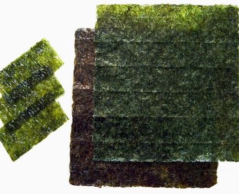50 umidade Roasted Resealable de Nori 5% da alga das folhas completas